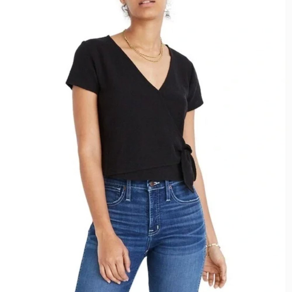 NWOT Madewell Wrap Top
